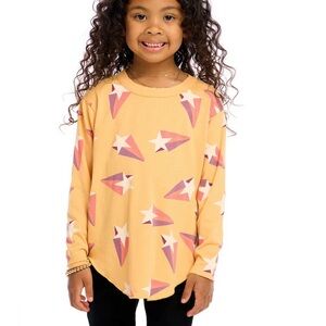 Chaser Brand Shooting Star Long Sleeve Tee